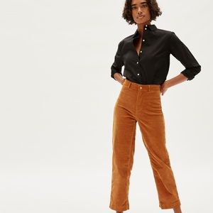 Everlane straight leg corduroy pants size 4